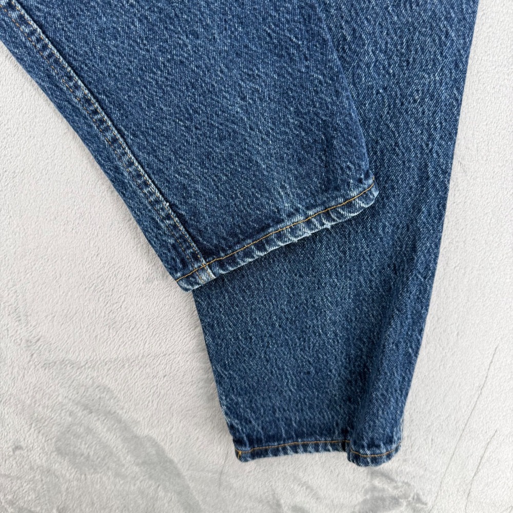 Vintage Sasson‎ High Waisted Mom Jeans Denim Made in USA Tapered Leg Size 27? - Picture 11 of 15